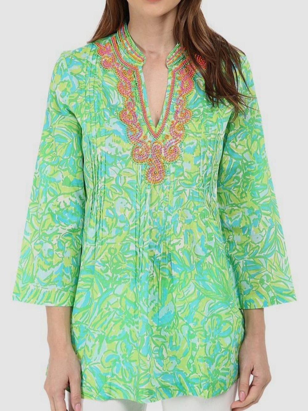 NWOT Lilly Pulitzer Sarasota Beaded Tunic